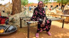 آلاف النازحين السودانيين في خطر مع اقتراب قوات الدعم السريع من الأبيض